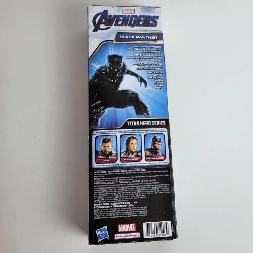 Hasbro Marvel Avengers Titan Hero Series Black Panther - Picture 4 of 6